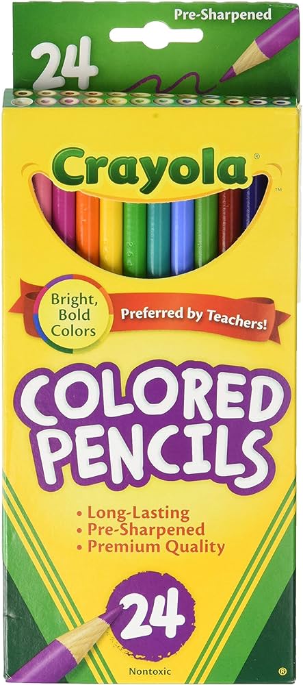 Crayola Coloured Pencils 24Pk