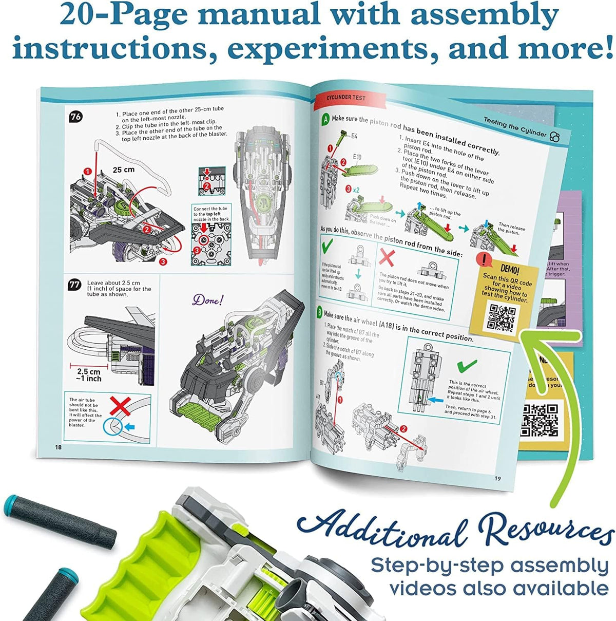 Ultra Bionic Blaster Kit - Robotic Glove Foam Dart Shooter