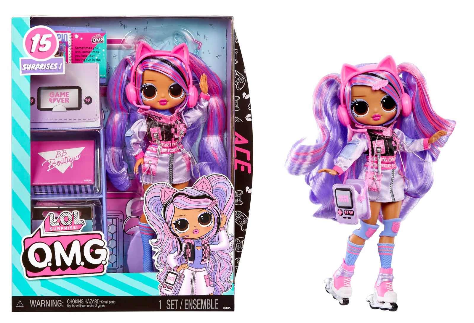 LOL Surprise OMG Doll Series 9 Ace