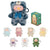 LULU THE PIGGY - Vintage Teddy Lulu Plush Keychain Blind Box