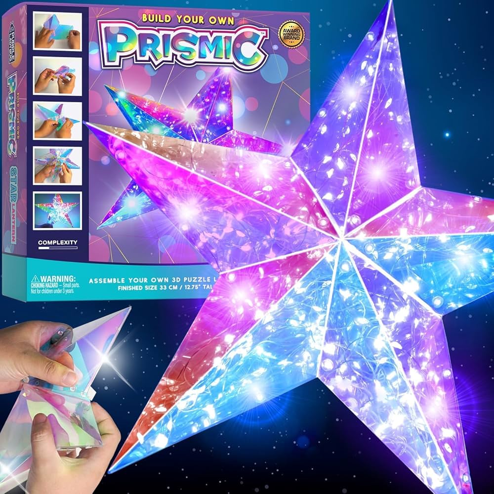 Build Your Own Prismic Star Lantern 33cm