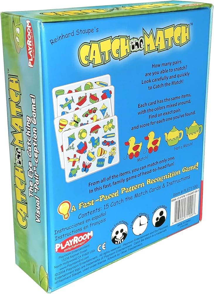 Catch the Match Pairing Game