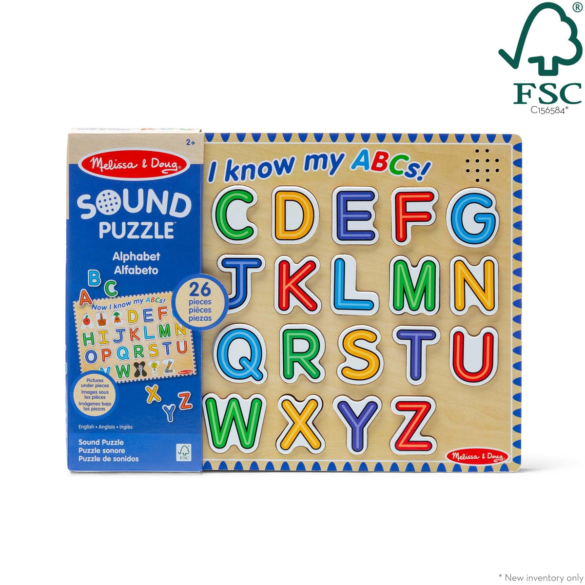M&amp;D 73126 Alphabet Sound Puzzle