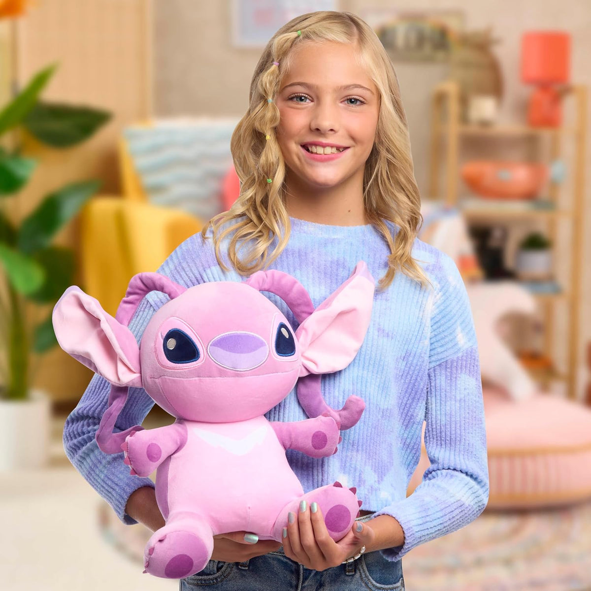 Stitch Comfeez Weighted Plush - ANGEL