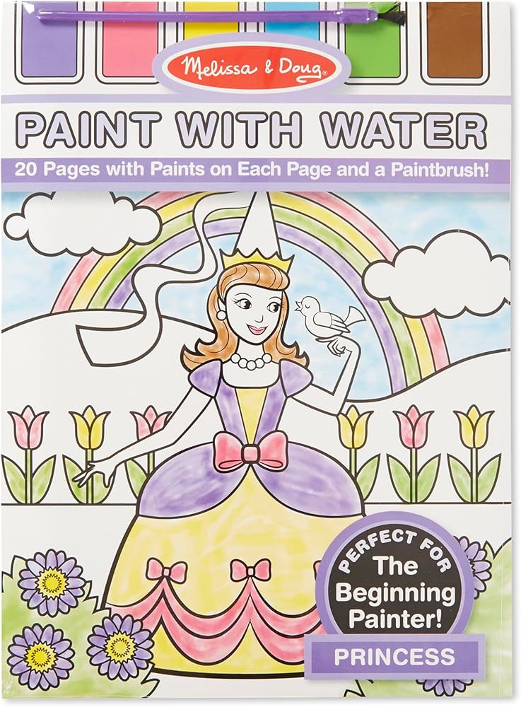 M&amp;D4166 Paint With Water Princess