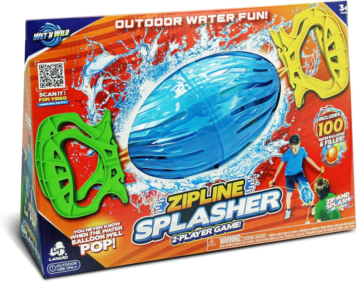 Zipline Splasher 2 Player Game