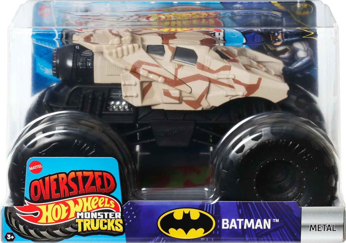 Hot Wheels Monster Trucks 1/24 Oversized Metal BATMAN