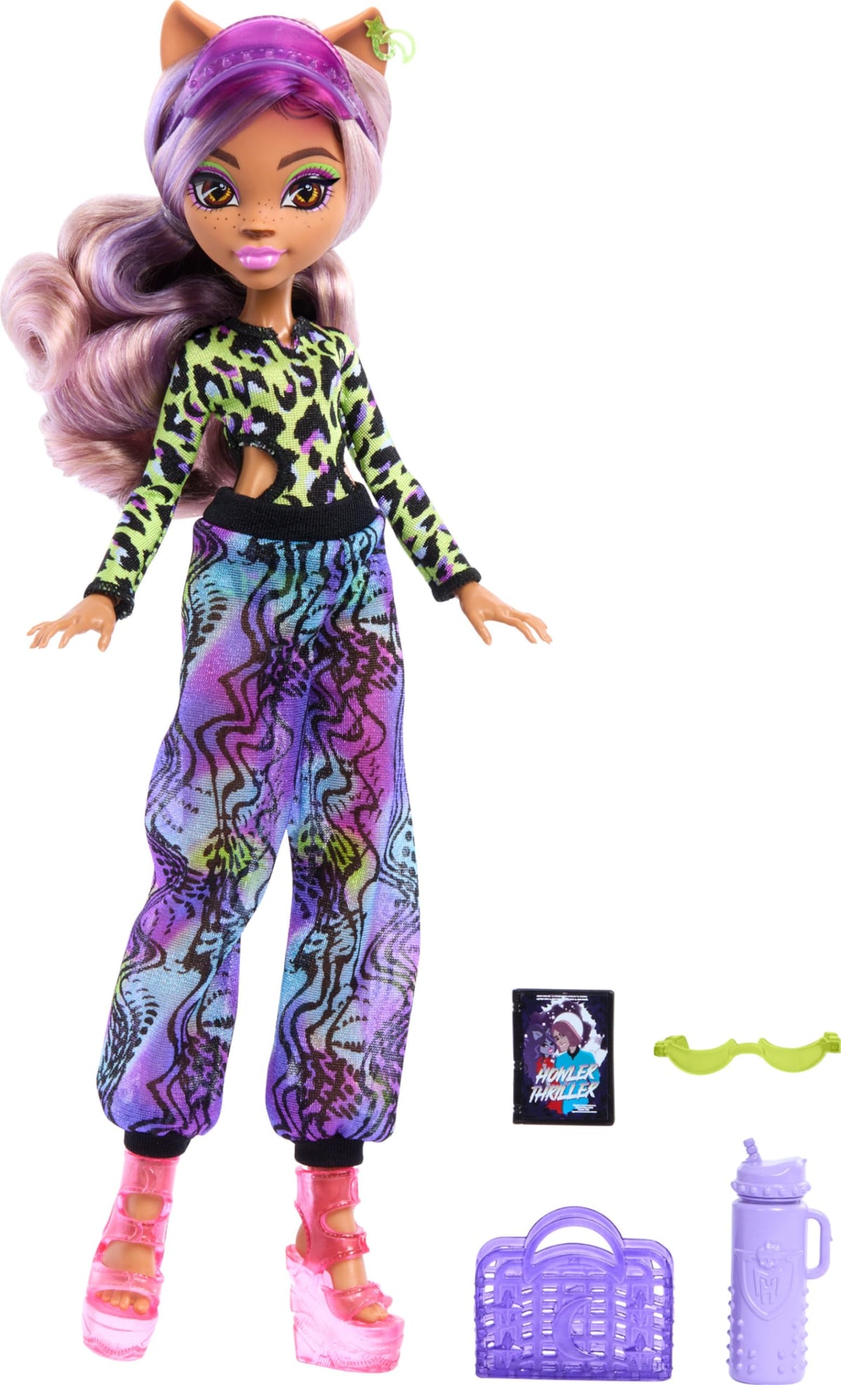 Monster High Scare-Adise Island Fashion Doll Clawdeen Wolf HRP67