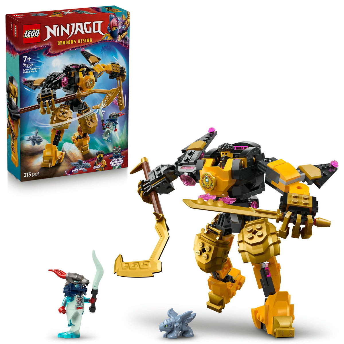 Lego 71839 Ninjago Arin's Spinjitzu Battle Mech