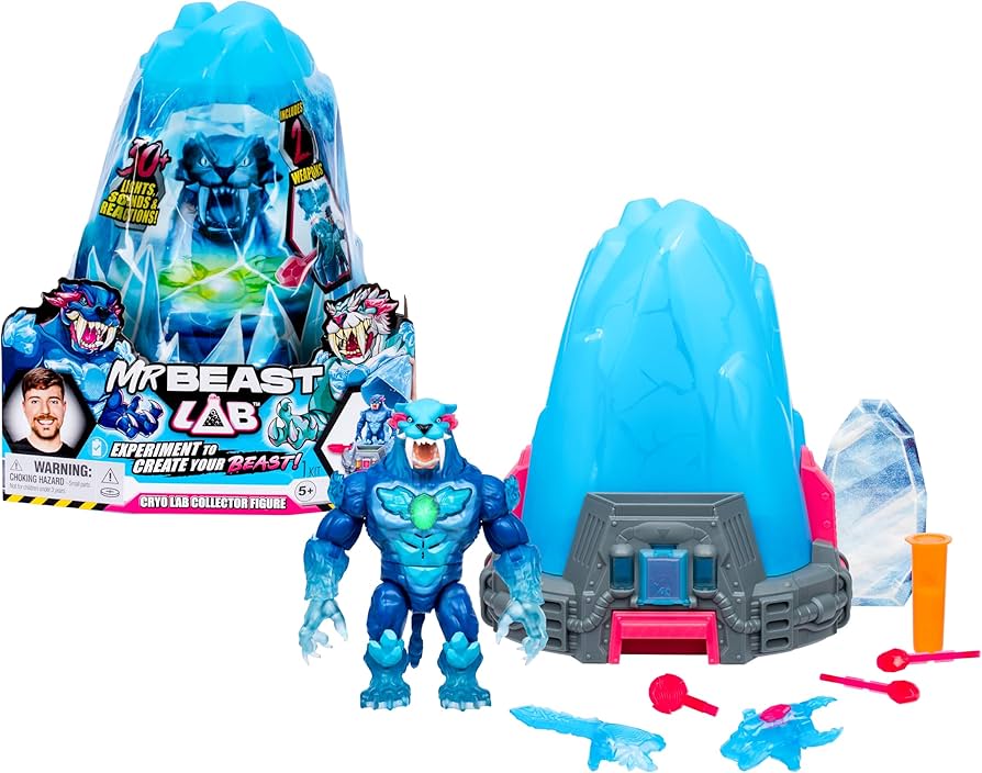 Mr Beast Lab Cryo Lab Collector Figure
