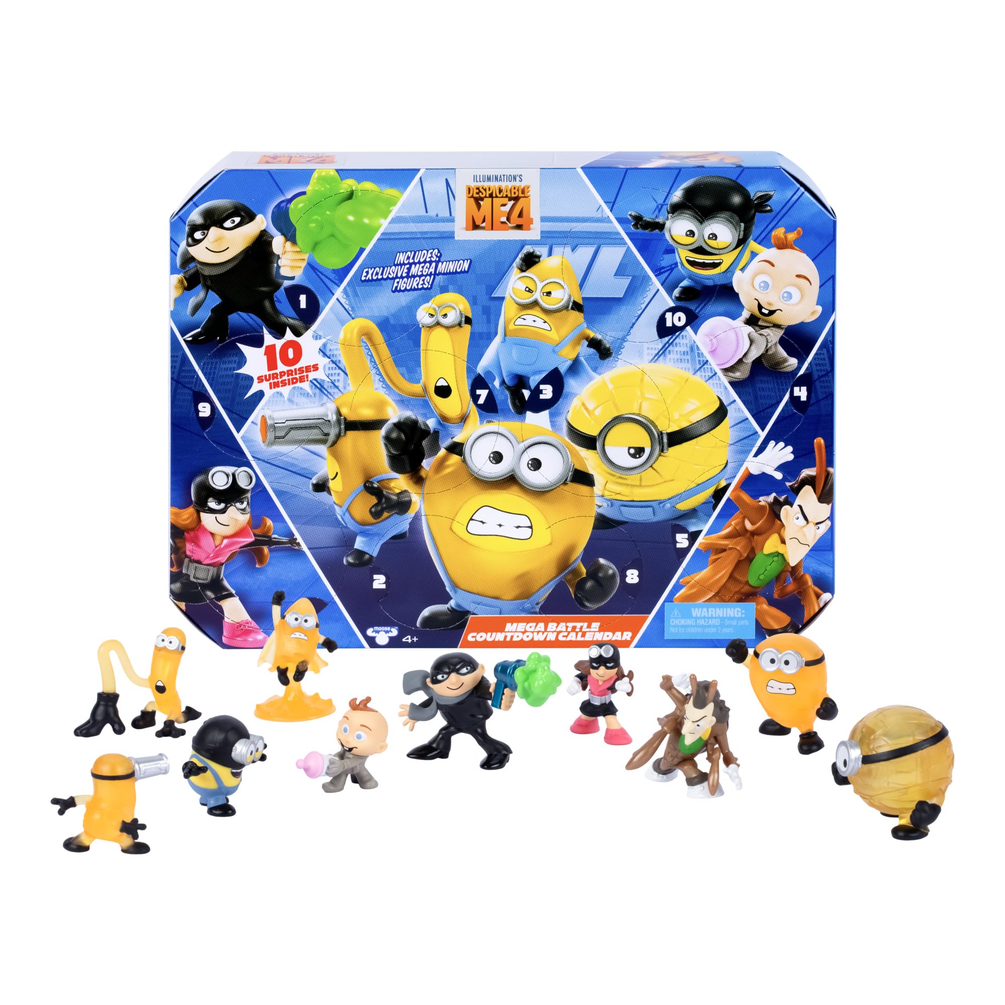 Despicable Me 4 2inch Collectable Countdown Calendar