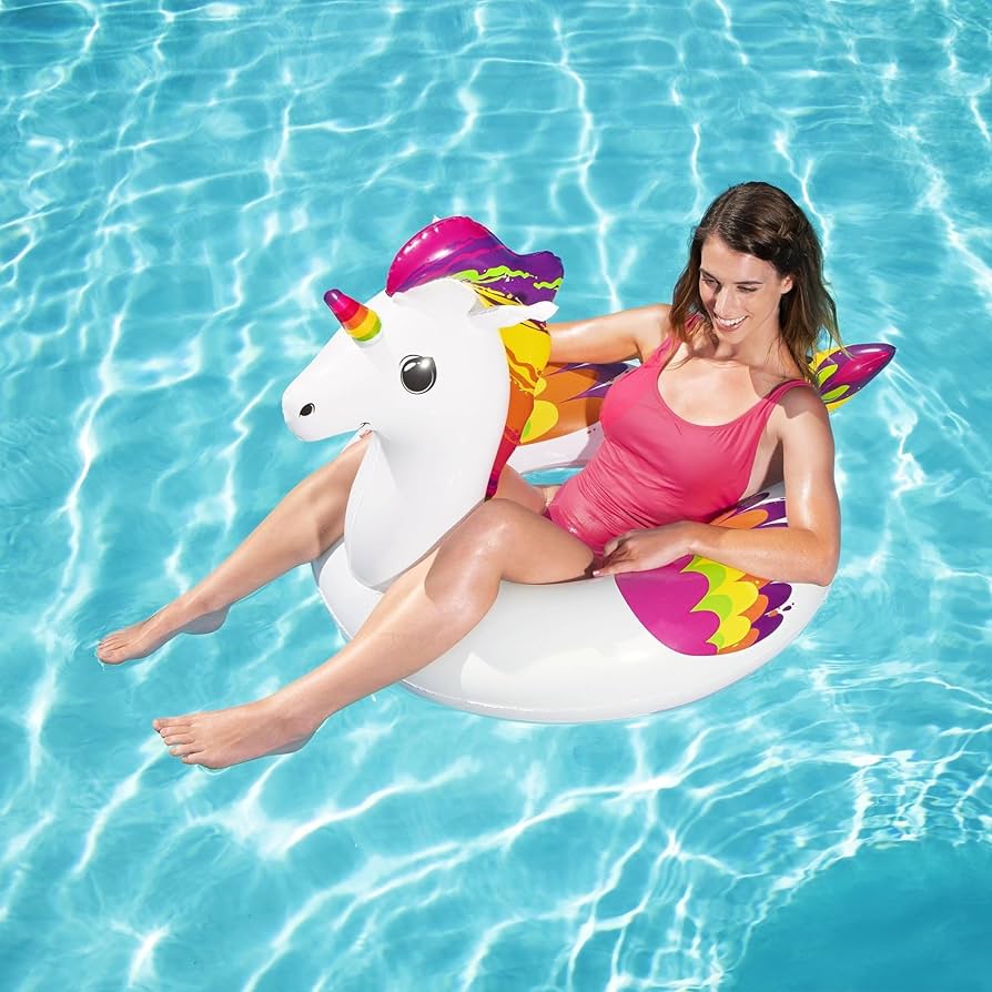 Bestway Fantasy Unicorn Swim Ring 119cm x 91cm