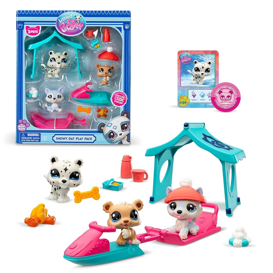 Littlest Pet Shop - Snowy Day Play Pack