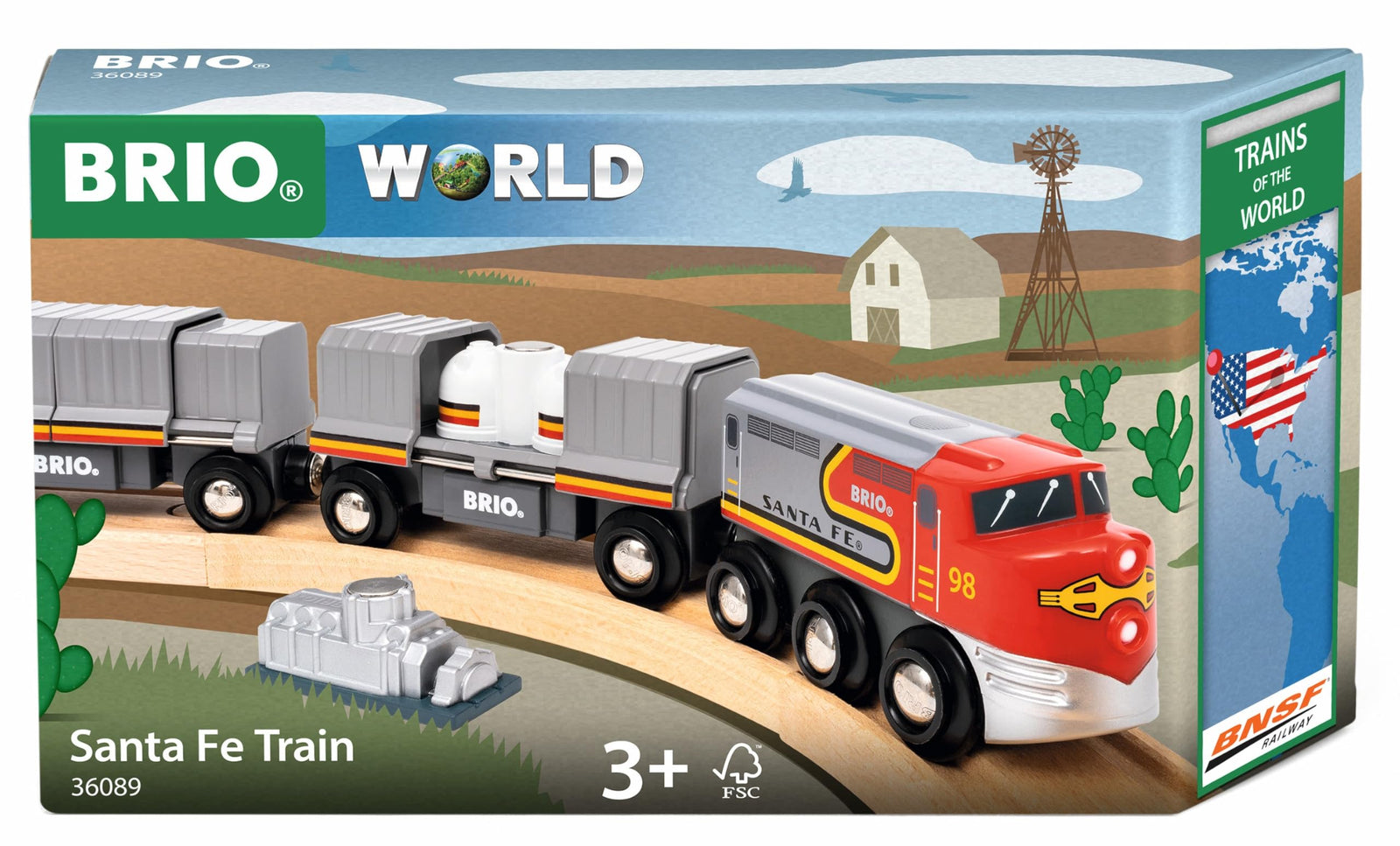 BRIO 36089 Santa Fe Train