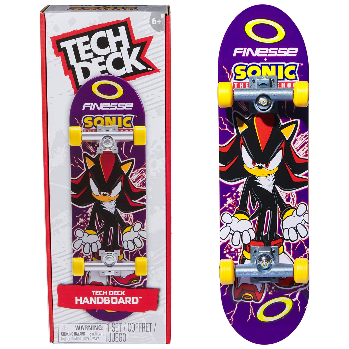 Tech Deck Handboard  Finesse Sonic The Hedgehog