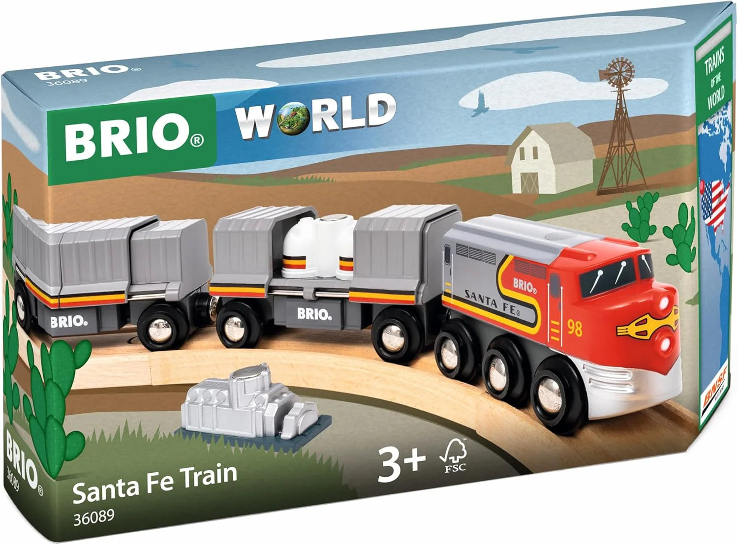 BRIO 36089 Santa Fe Train