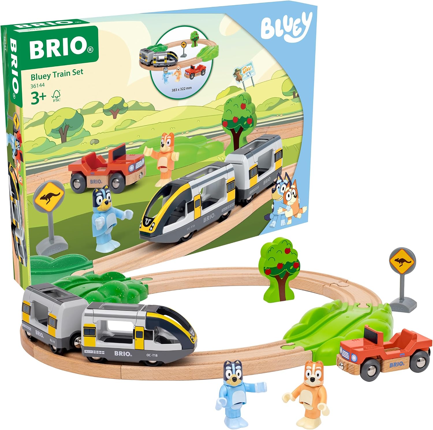 BRIO 36144 Bluey 15pc Train Set
