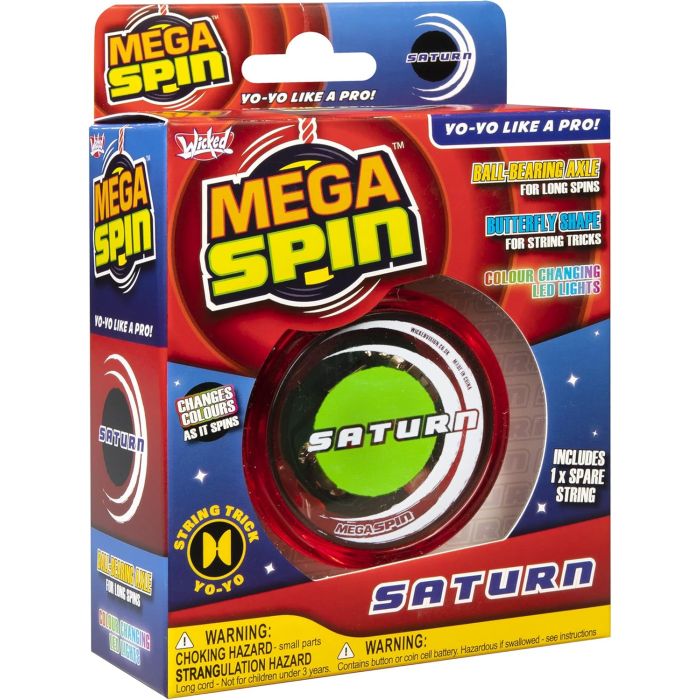 Wicked Mega Spin Saturn YoYo Assorted