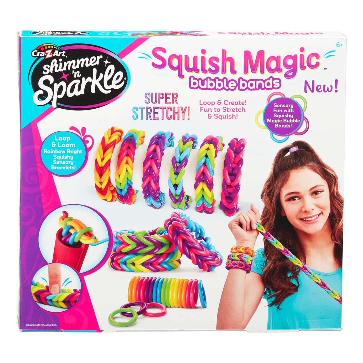 CRA-Z-ART Shimmer &#39;N Sparkle Squish Magic Bubble Bands