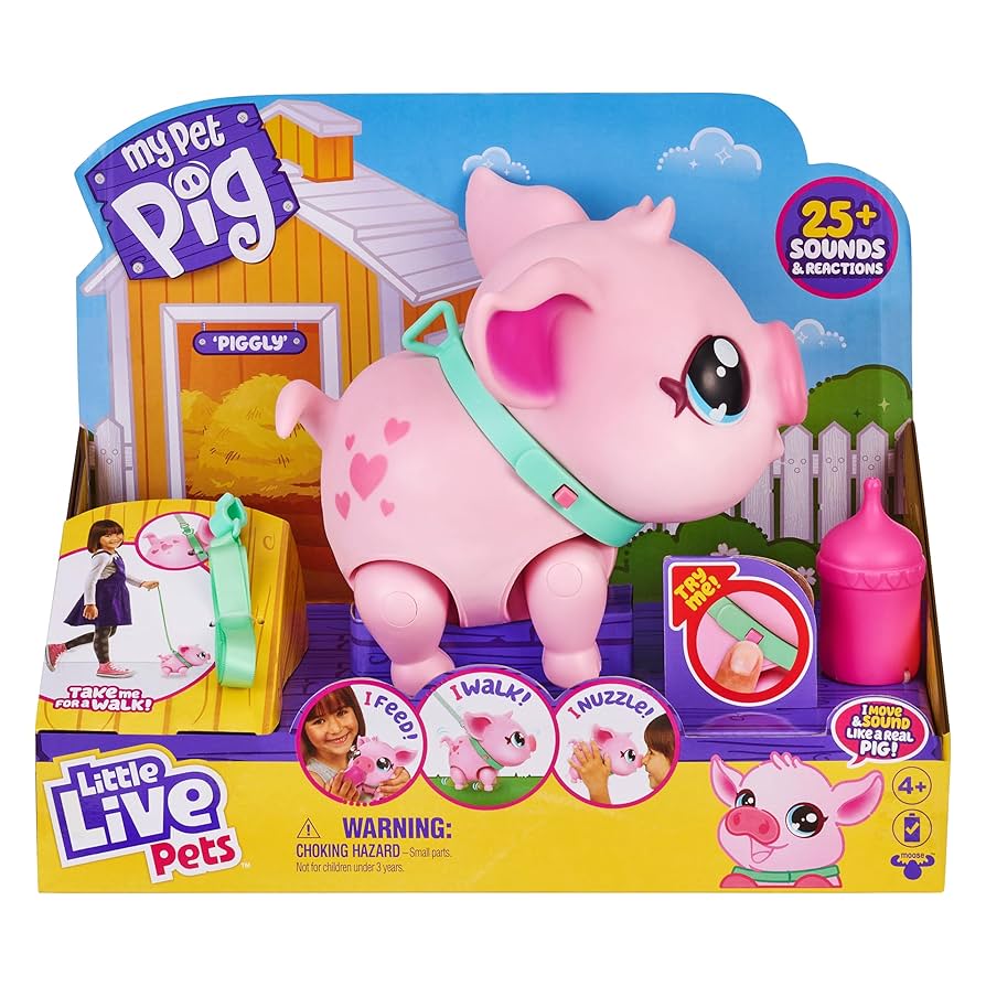 Little Live Pets Walking My Pet Pig