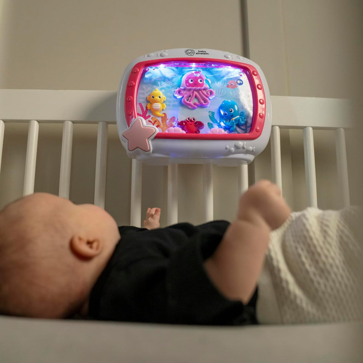 Baby Einstein Sea Dreams Soother Sleep Soother Pink - Req 2 AAA Batteries