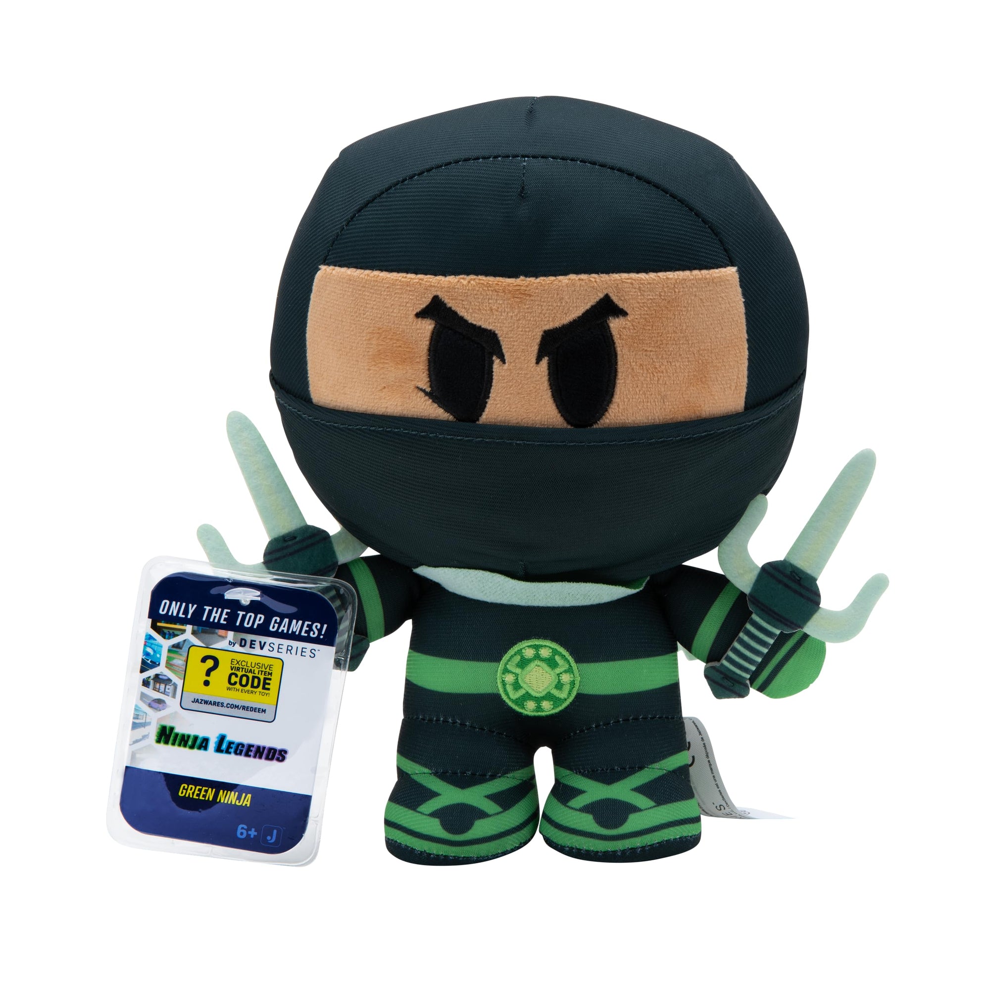 Roblox DevSeries Collector Plush GREEN NINJA