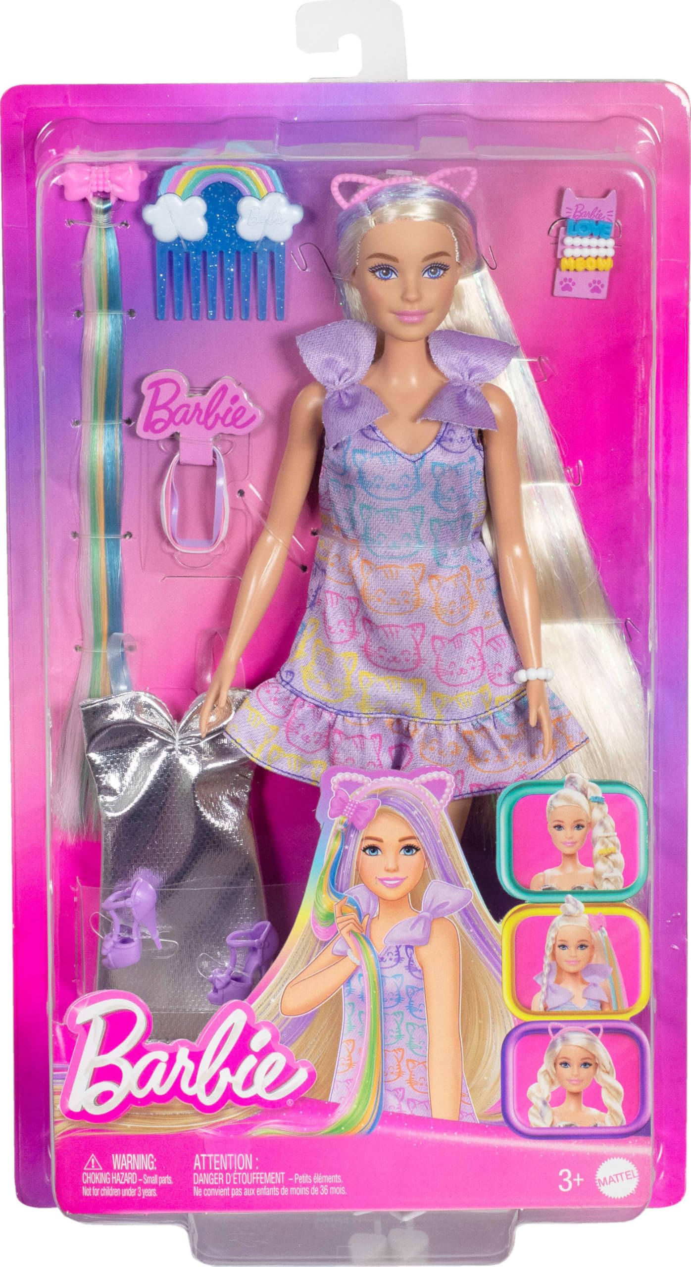 Barbie Fun & Fancy Hair Play Doll - Blonde