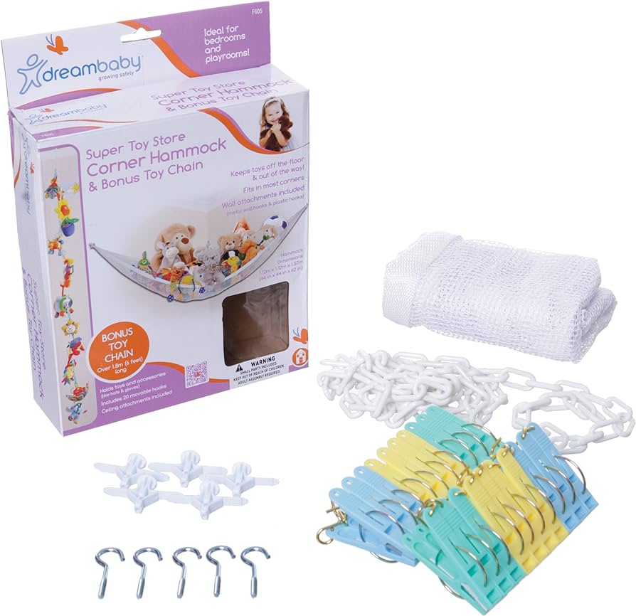 Dream Baby Corner Hammock &amp; Toy Chain