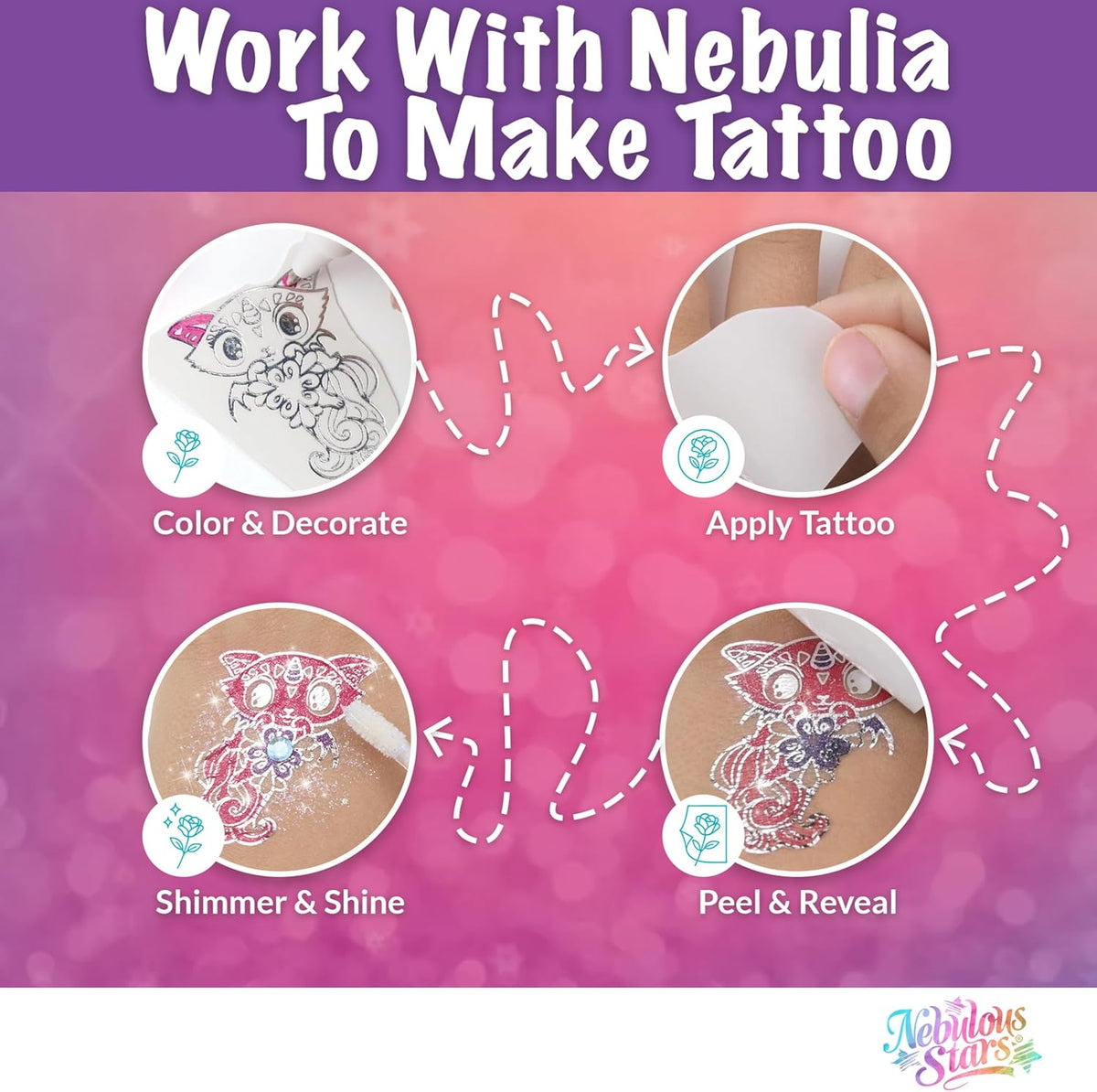 Nebulous Stars Stardust Body Art