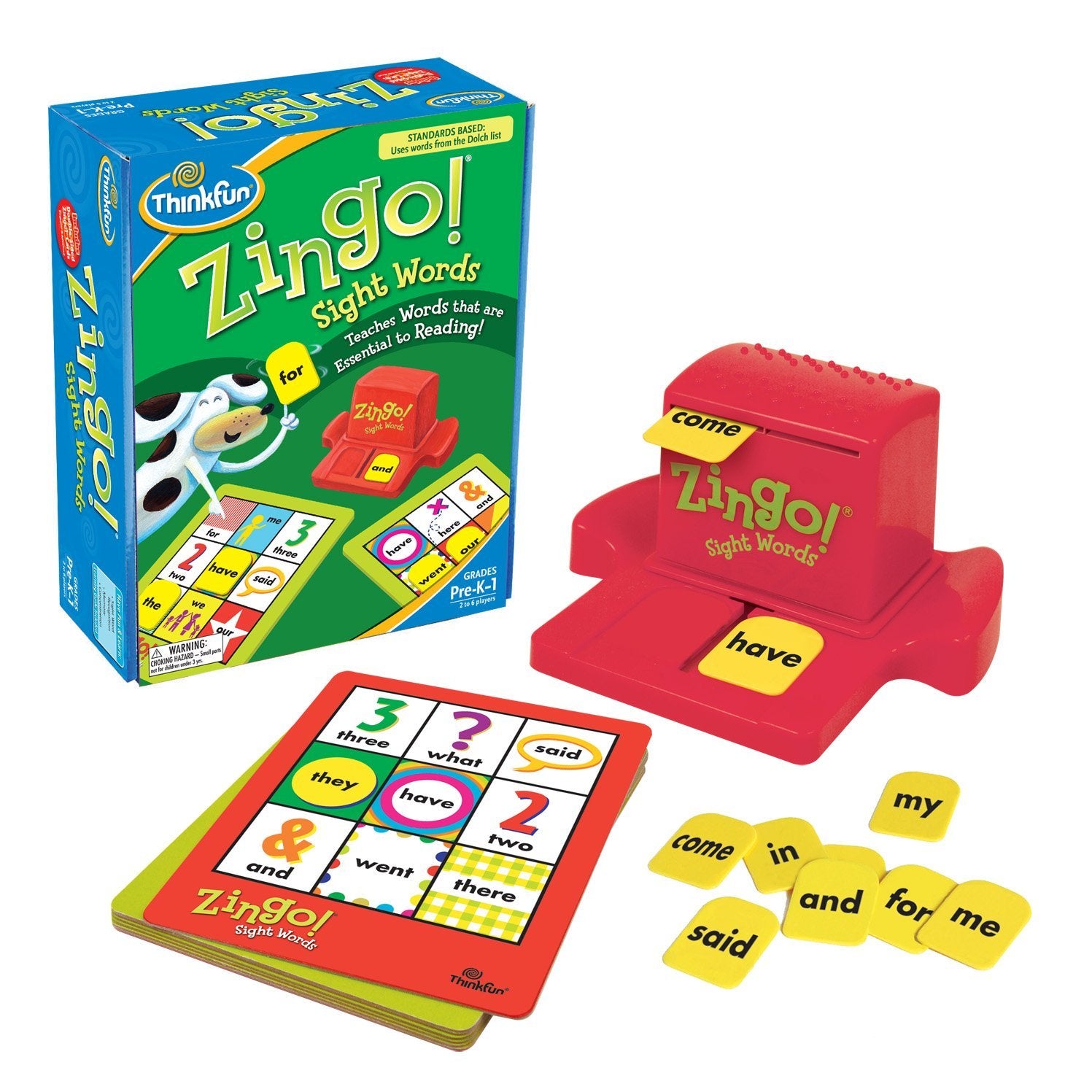 Thinkfun Zingo Sight Words game