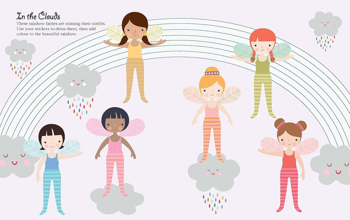 Dress Up Fairies Press Out Doll Activity  Book