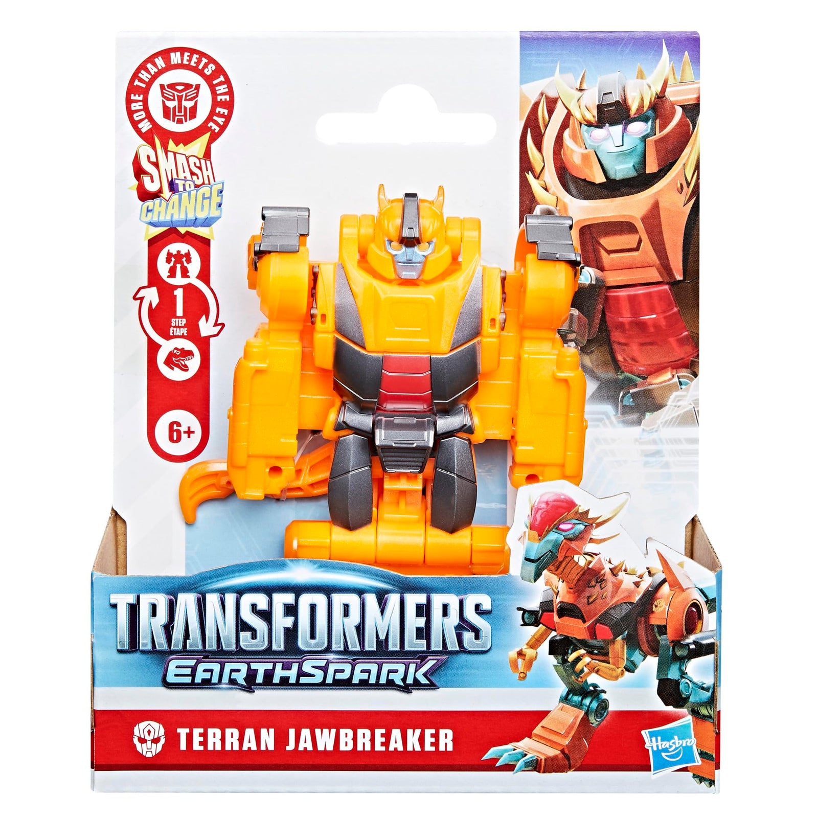 Transformers Earthspark 1 Step Smash Changer - Terran Jawbreaker