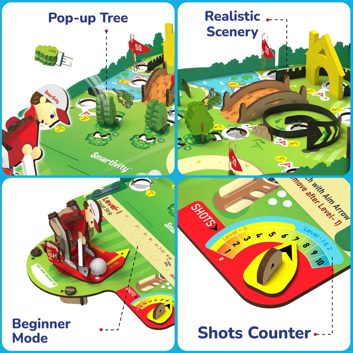 Smartivity Mini Golf DIY Kit
