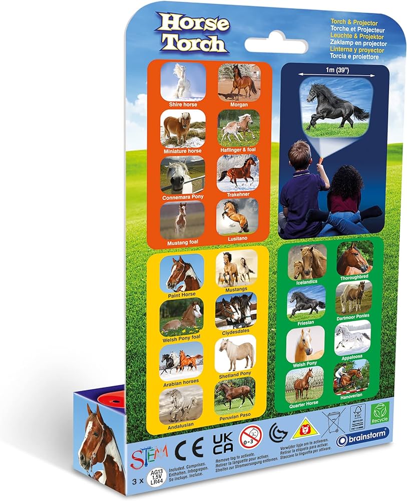 Brainstorm Horse Torch Projector