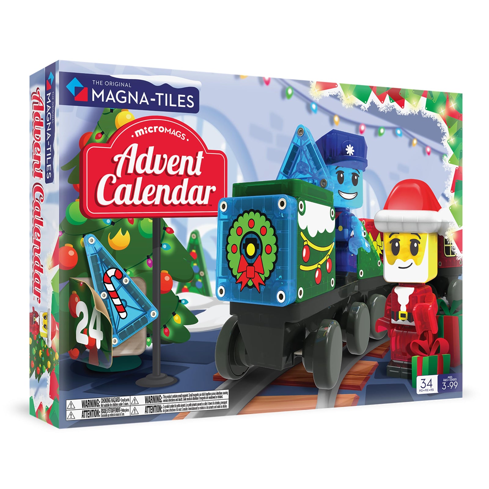 Magna-Tiles Advent Calendar 34pce