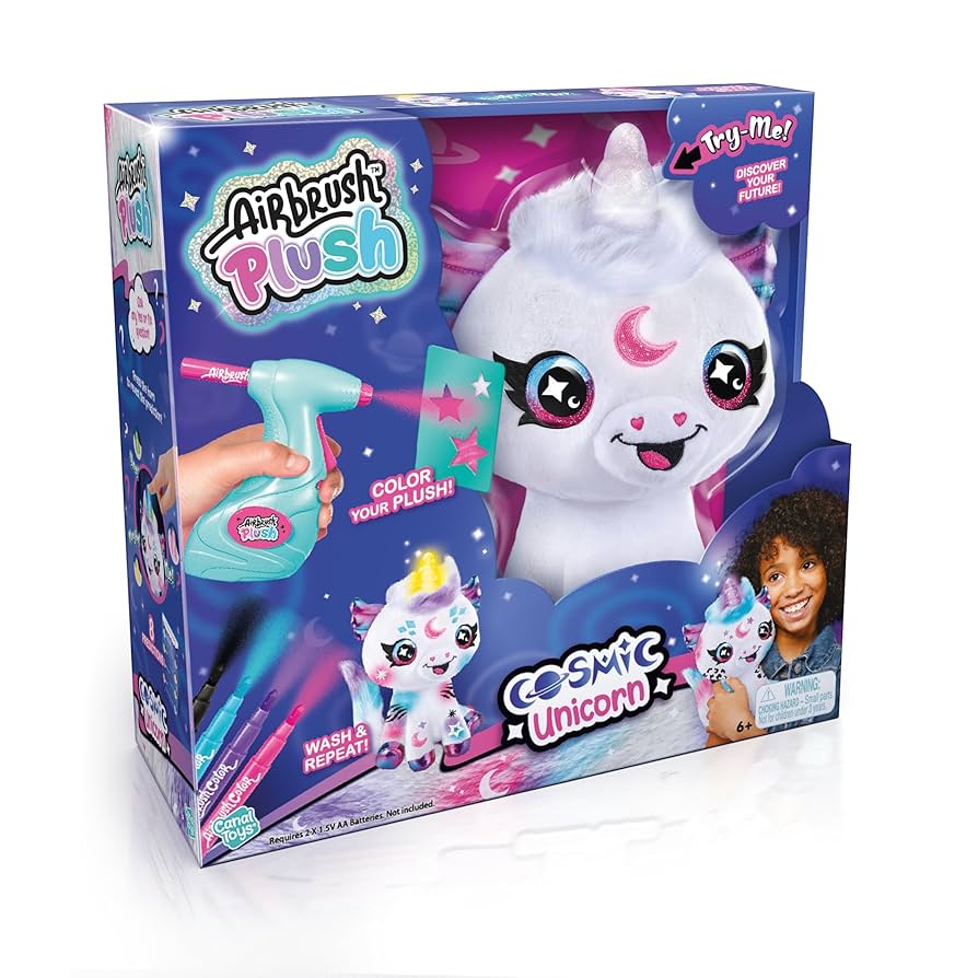 Air Brush Plush Cosmic Unicorn