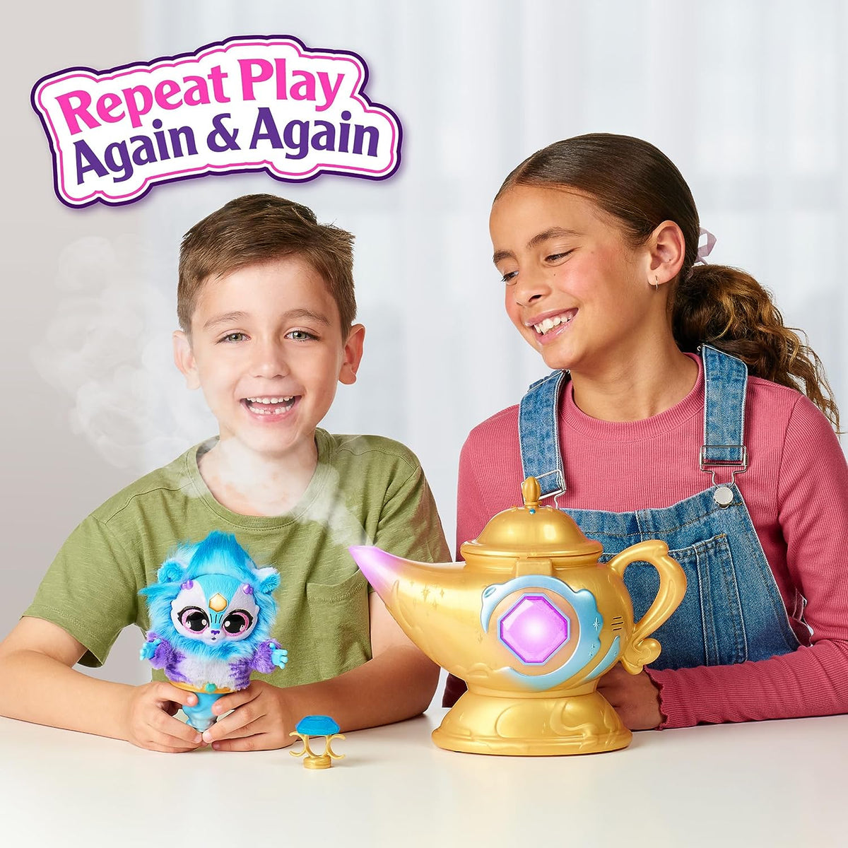 Magic Mixies S3 Genie Lamp Blue 6 x AA batteries included