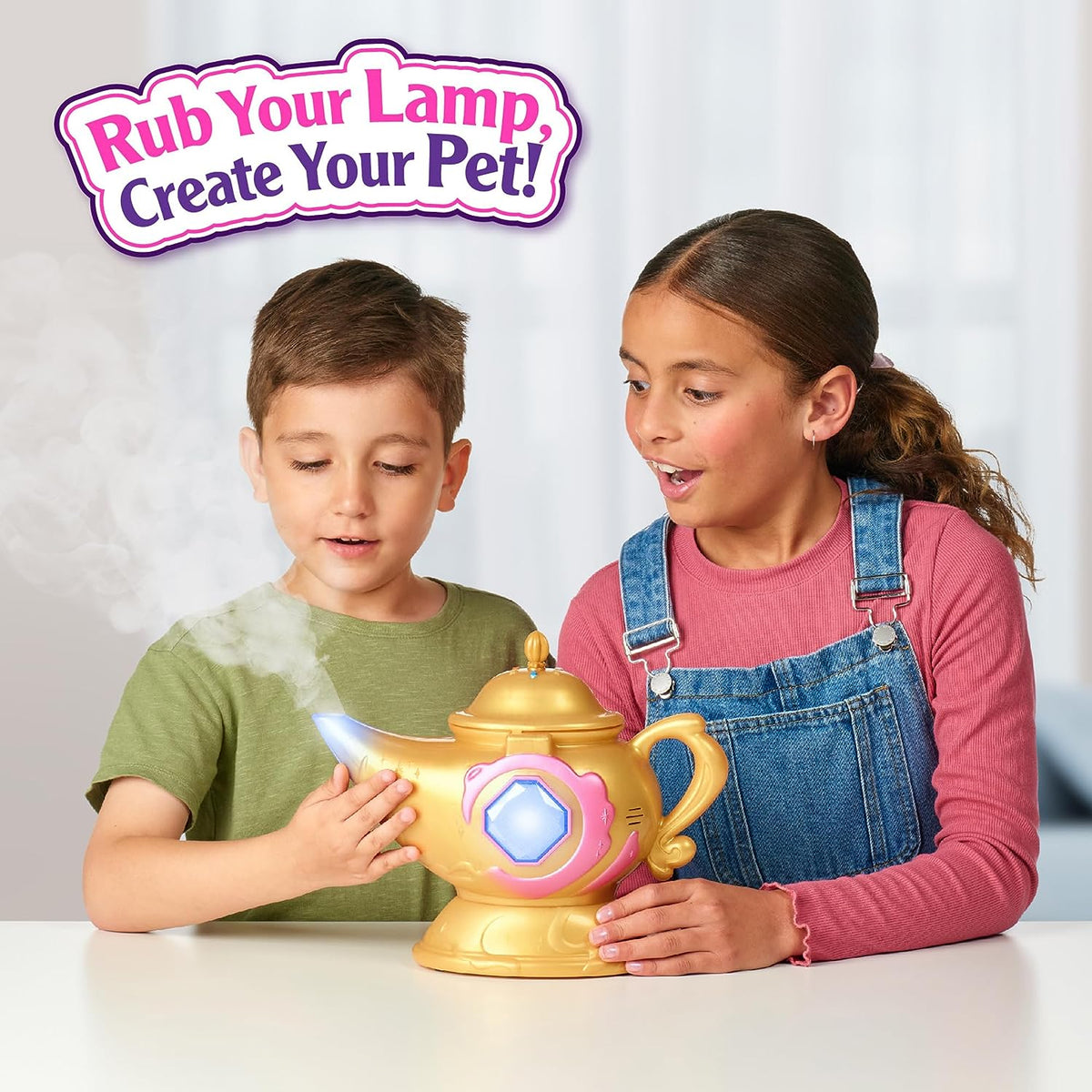 Magic Mixies S3 Genie Lamp Pink 6 x AA batteries included