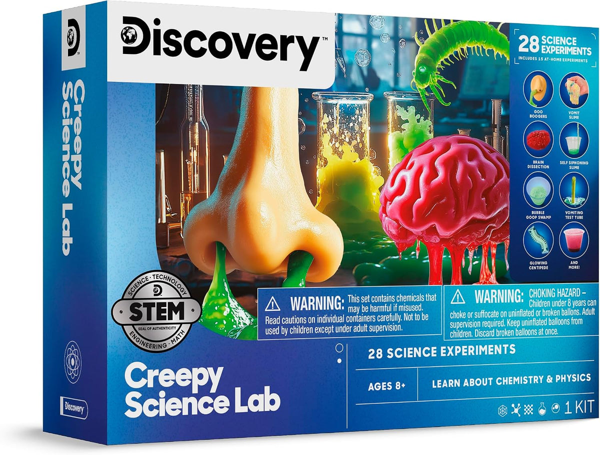 Discovery Mindblown Creepy Science Lab