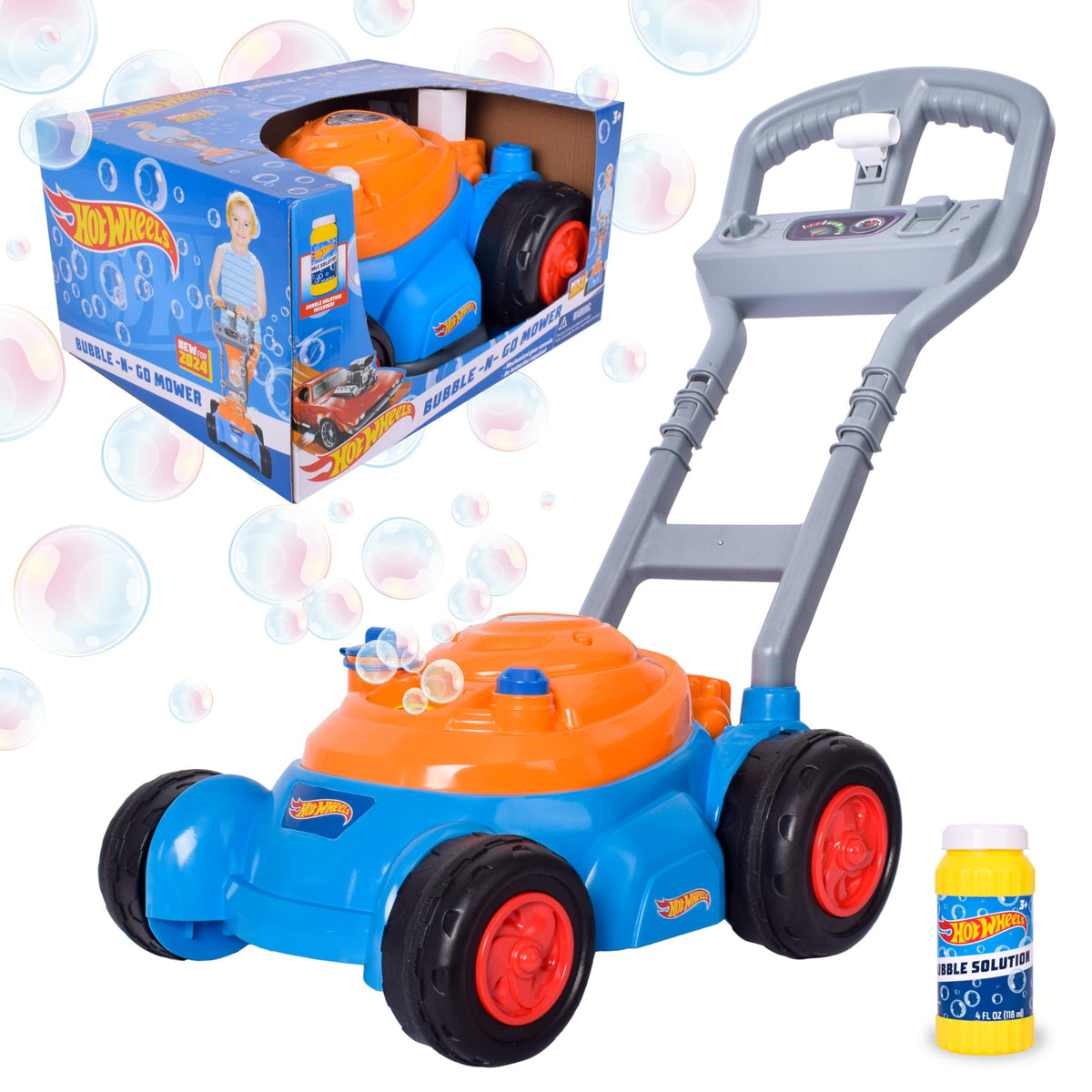 Hot Wheels Bubble N Go Mower
