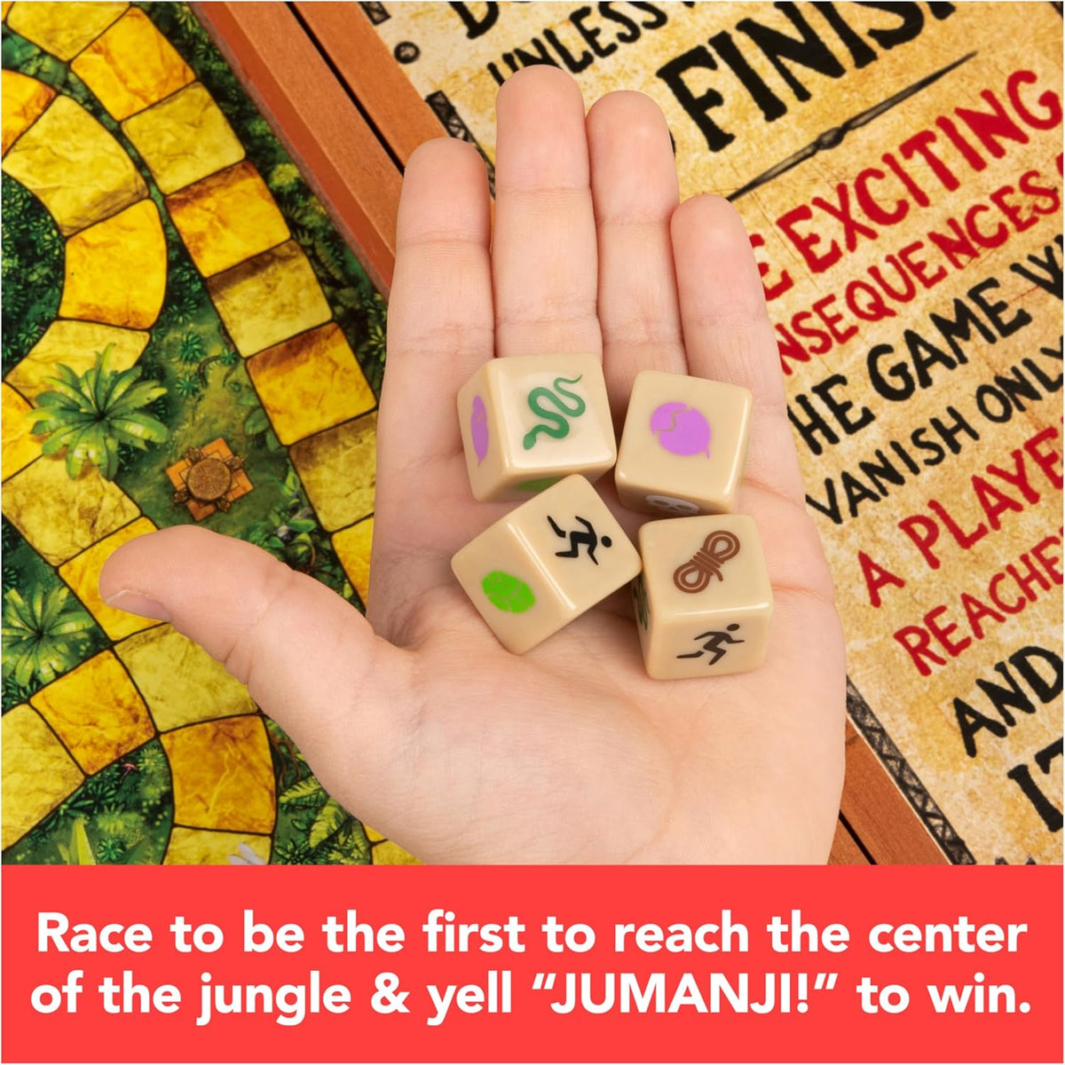 Jumanji Game In Real Wooden Box