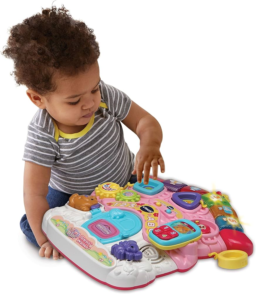 Vtech First Steps Baby Walker Pink NEW Req 2 AA Batteries