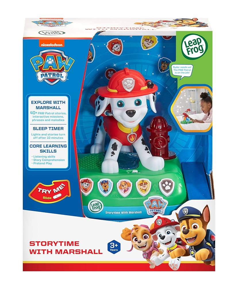 Leap Frog Paw Patrol Storytime With Marshall