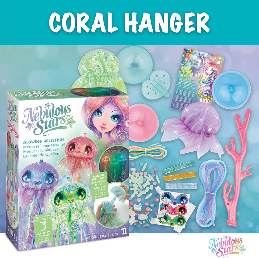 Nebulous Stars Glowing Jellyfish