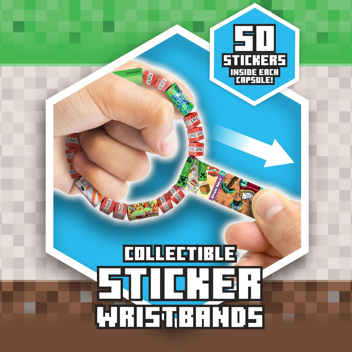 Sticki Rolls Minecraft Capsule