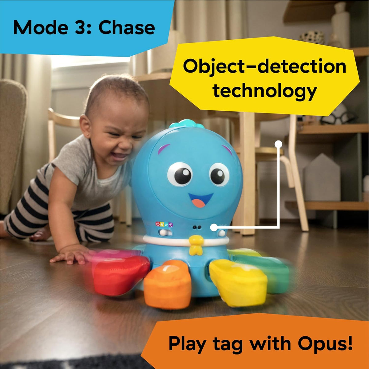Baby Einstein Ocean Explorers Go Opus 4 in 1 Crawl &amp; Chase Pal