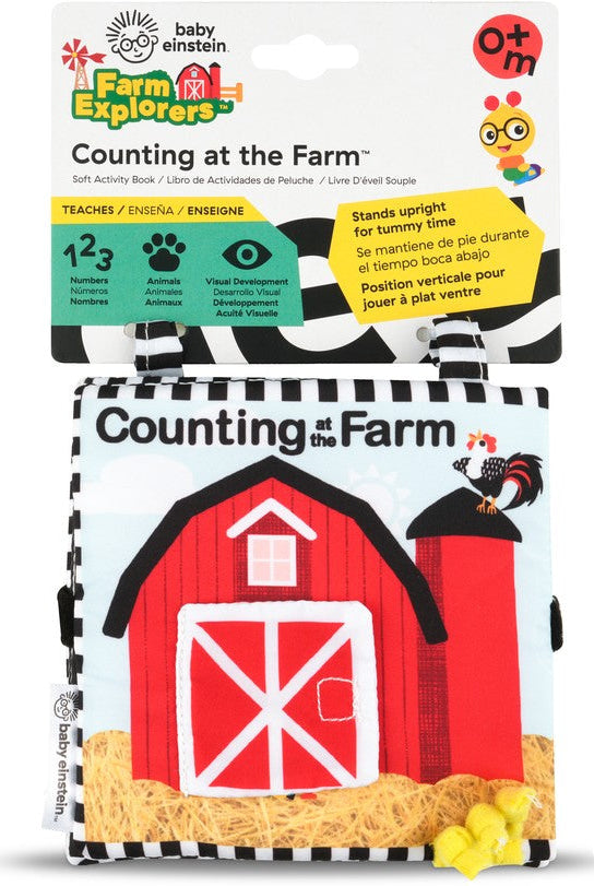 Baby Einstein Farm Explorers Counting At The Farm Soft Activity Book