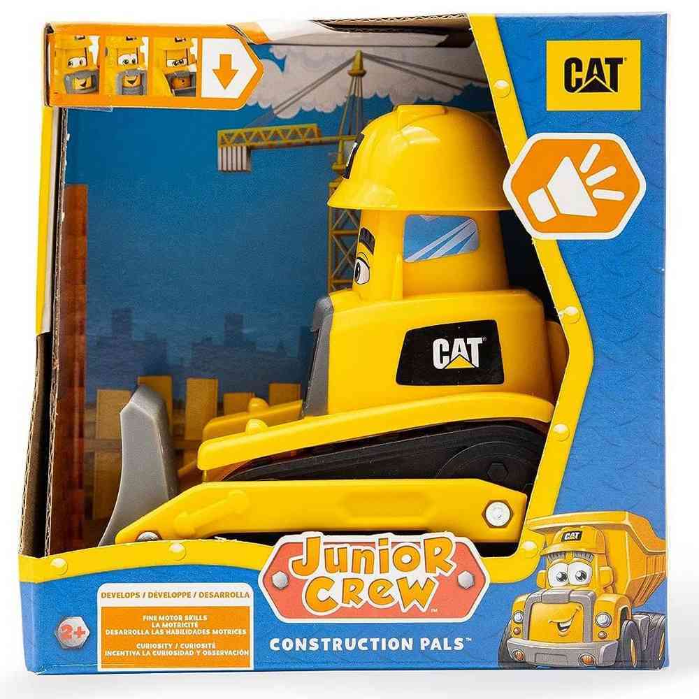 CAT Junior Crew Construction Pals Bulldozer demo batteries included