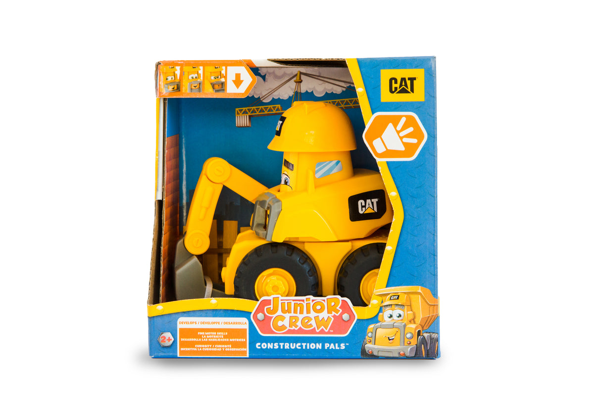 CAT Junior Crew Construction Pals Excavator demo batteries included