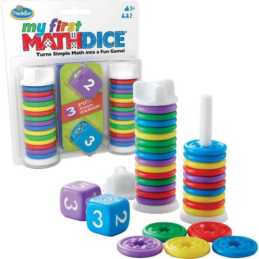 Think Fun My First Math Dice Game